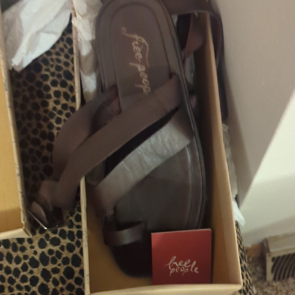 Free People Brown Women's Sandals